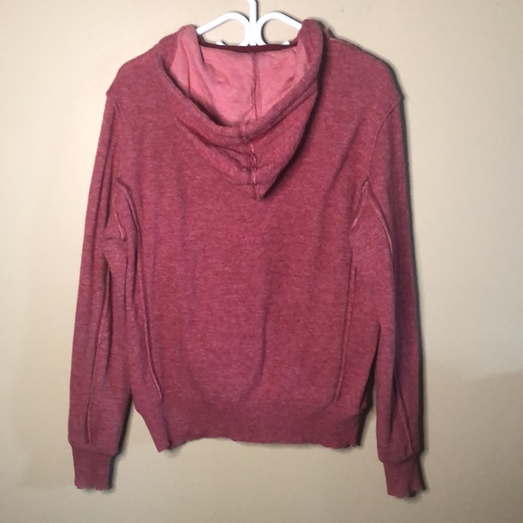 Diesel wool blend raw hem hoodie with pouch - Picture 5 of 7